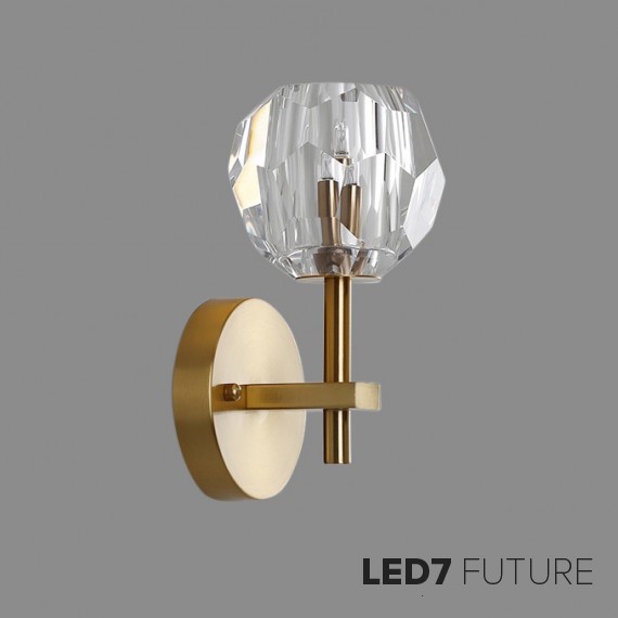 Loft Industry Modern - Boule De Cristal Single Sconce